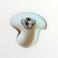 Vintage Hand-painted Garmisch-Partenkirchen Souvenir Trinket Dish/Ashtray 4"L