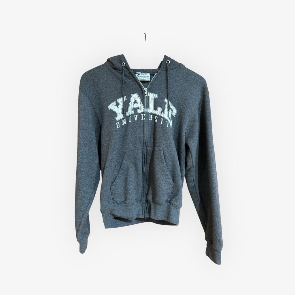 Yale Champion Zip Up Hoodie Size: XS