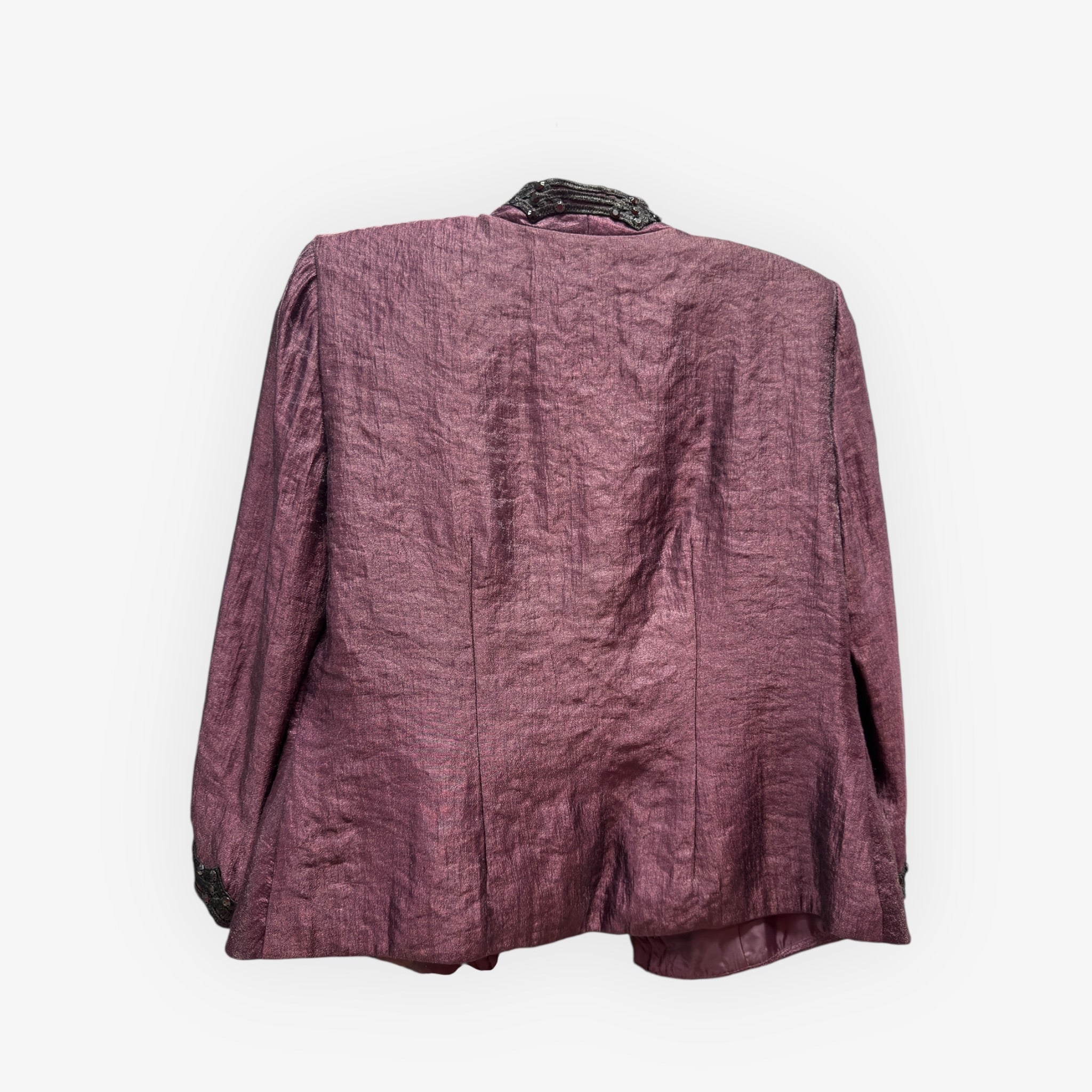 J.R. Nites by Carol Lin Purple Jacket Size: 6P