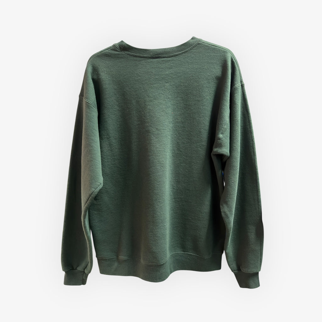 Green Crewneck Sweatshirt Size M