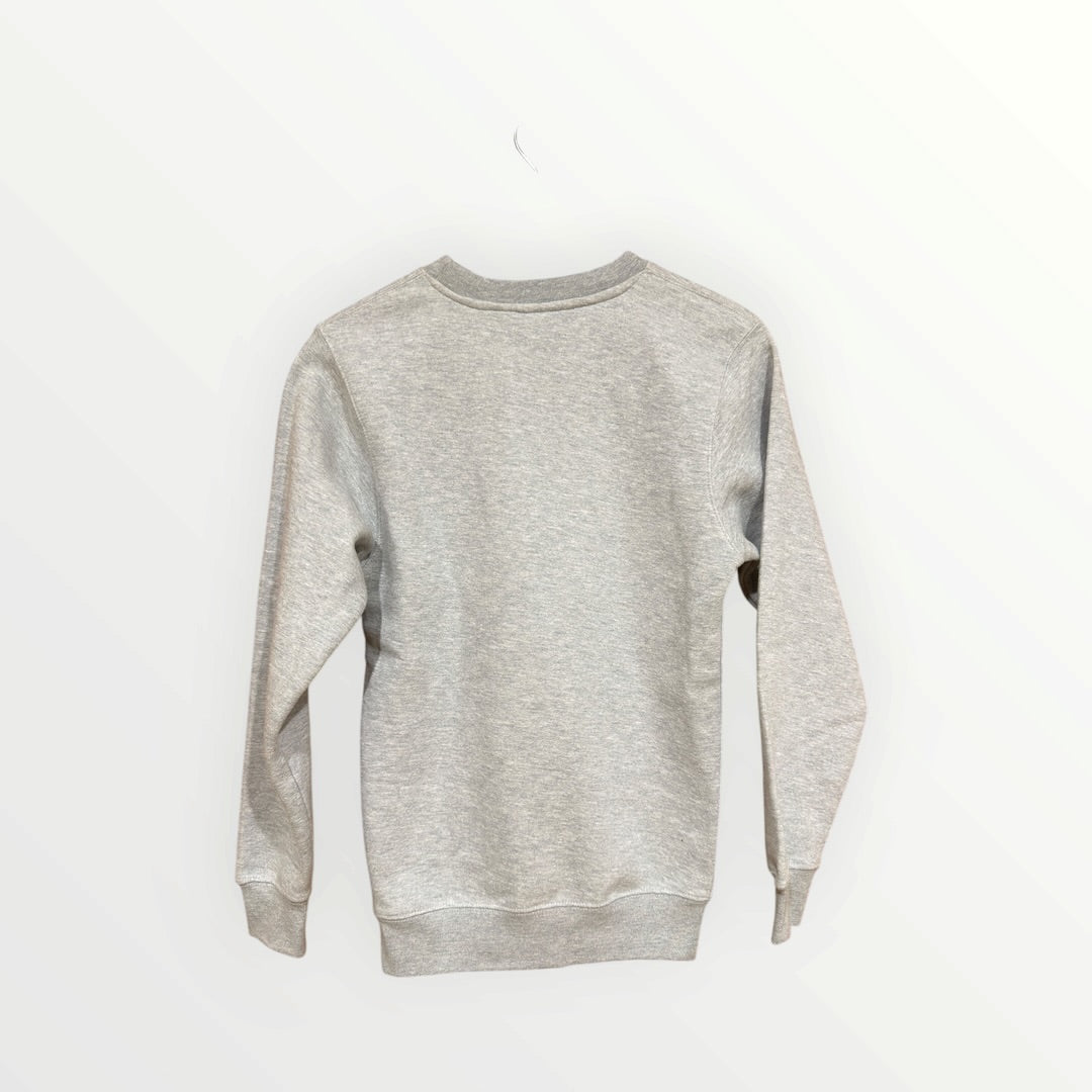 Golden Hour Women's London Athletics Fleece Varsity Sweatshirt Gray, Size: XS