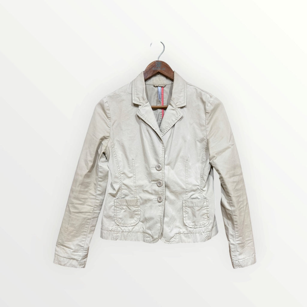 Old Navy Lightweight Cotton Blazer Jacket Size: S
