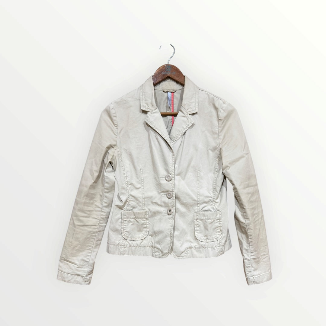 Old Navy Lightweight Cotton Blazer Jacket Size: S