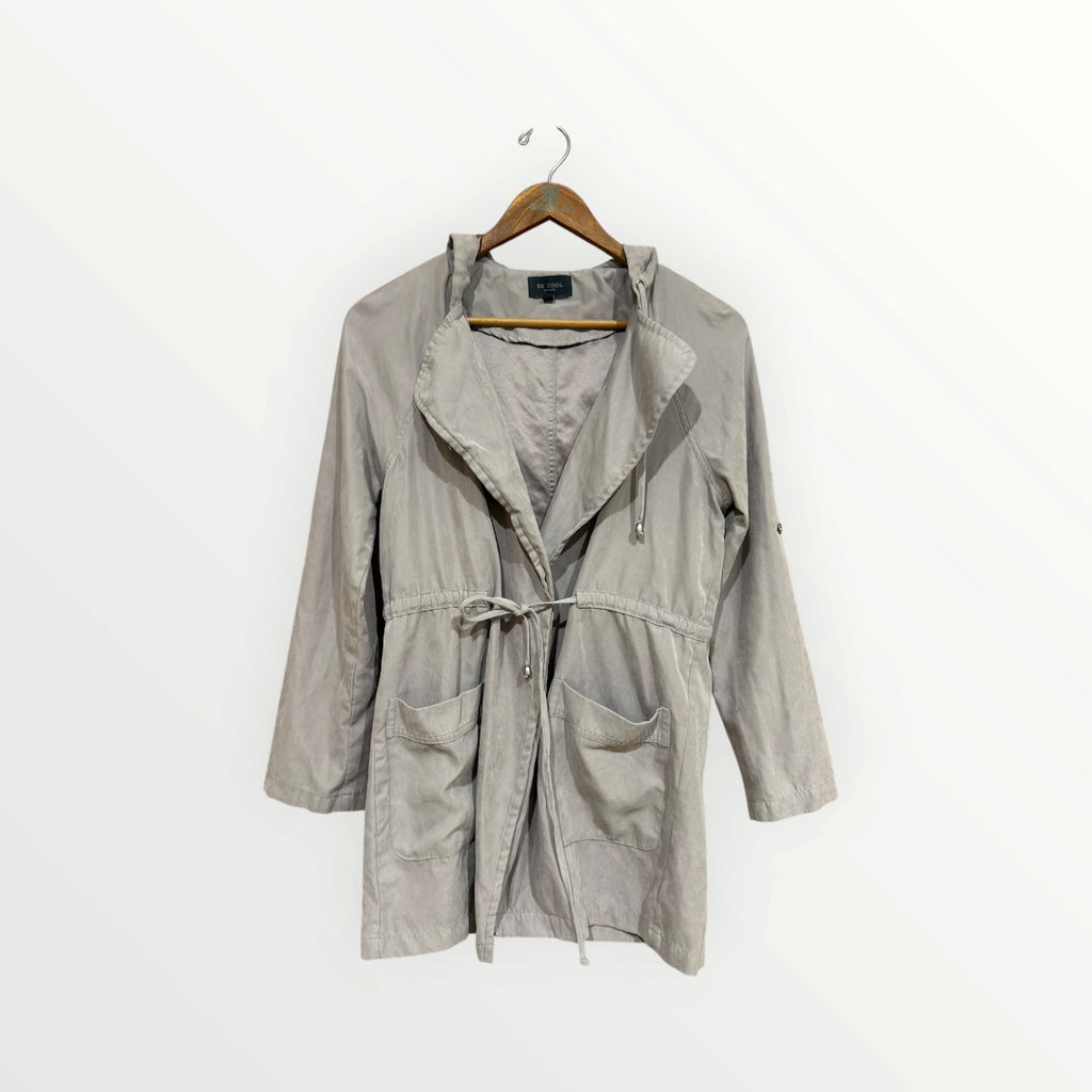 BE COOL Lightweight Hooded Utility Jacket Size: S