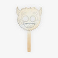 Wooden Monster Mask