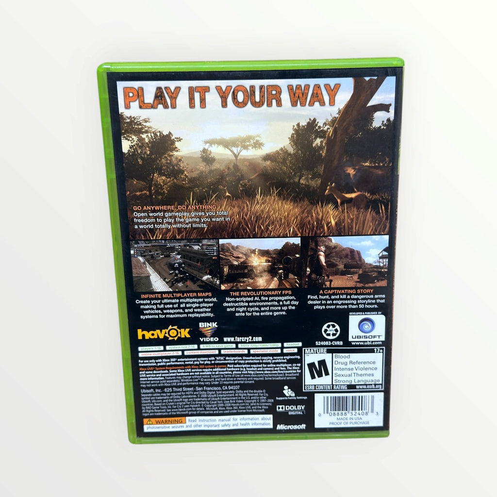 Far Cry 2 (Microsoft Xbox 360, 2008)