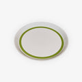 Crate and Barrel KELLI GREEN Dinner Plate 10.5"