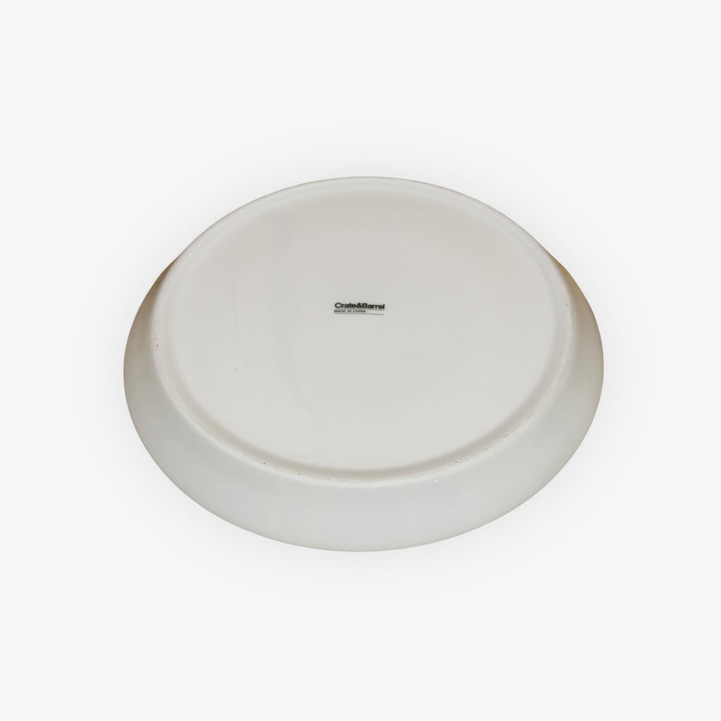 Crate and Barrel KELLI GREEN Dinner Plate 10.5"