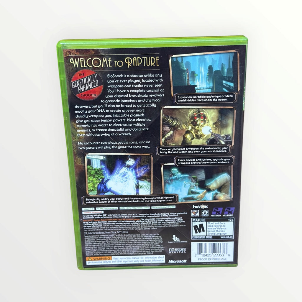 BioShock (Microsoft Xbox 360, 2007)