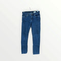 & Slim H&M Women's Skinny Jeans Low Waist Medium Dark Wash Size: 29x32