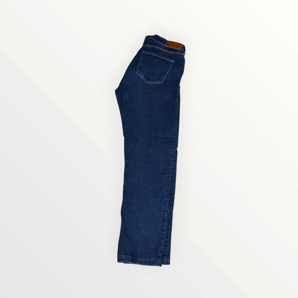 & Slim H&M Women's Skinny Jeans Low Waist Medium Dark Wash Size: 29x32