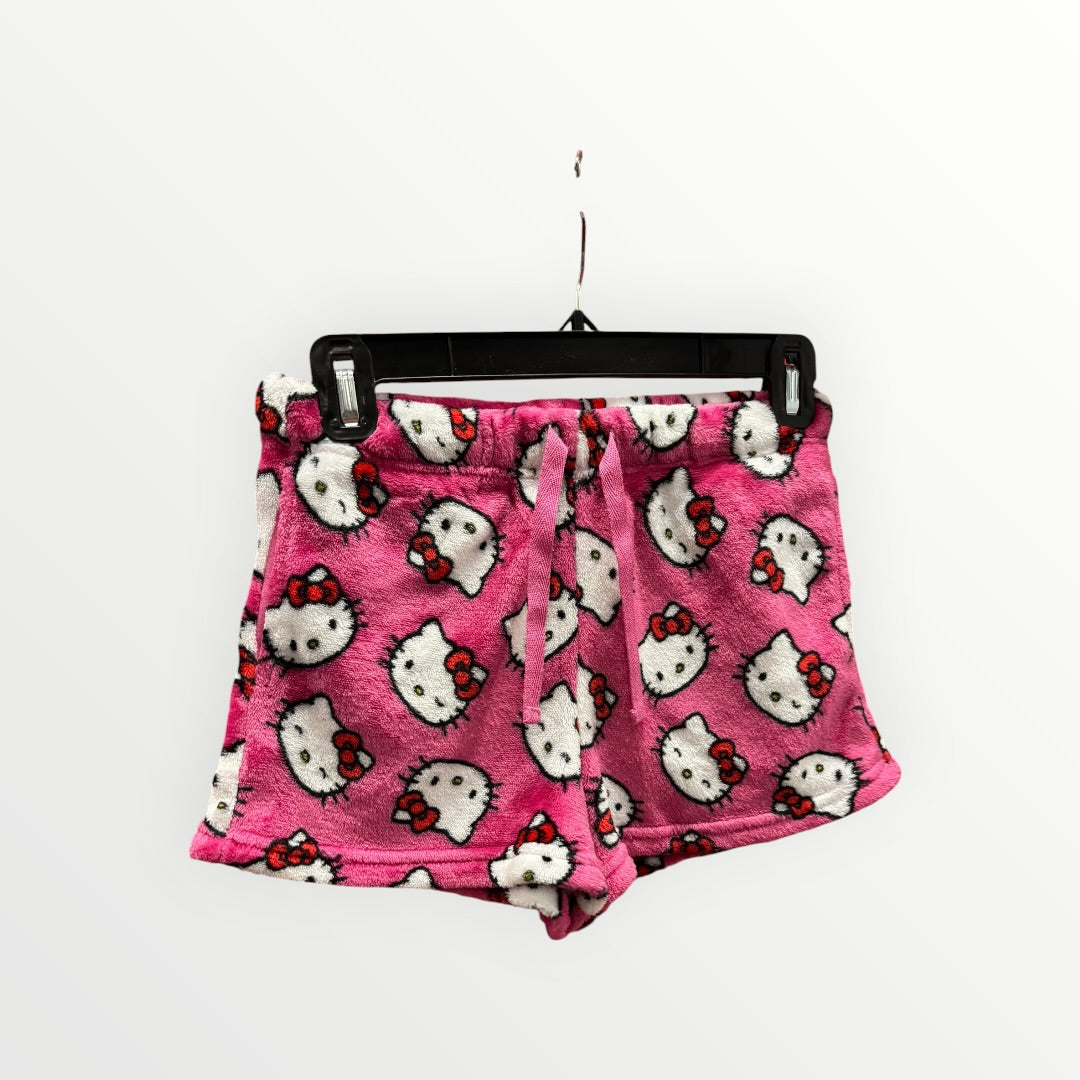Hello Kitty Sanrio Fuzzy Soft Touch Pajama Shorts Women Size: XS