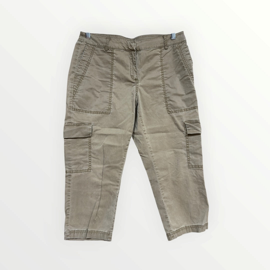 Eileen Fisher Women's Cropped Cargo Pants Size: PM