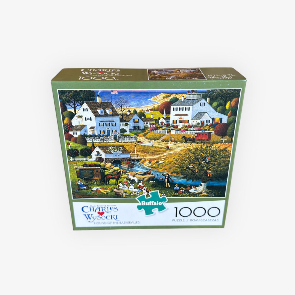 Buffalo Games Charles Wysocki "Hound of the Baskervilles" 1000-piece puzzle