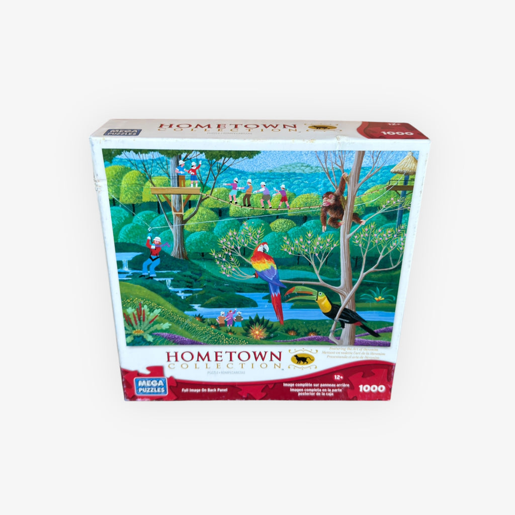 Hometown Collection 1000 Piece "Rainforest" Puzzle by Heronim