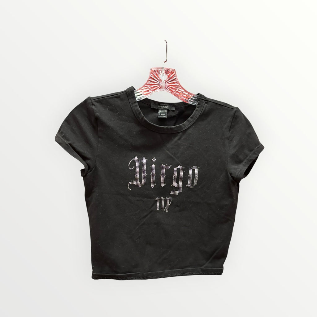 Forever 21 "Virgo" Crop Top Size: S