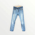 Men's Banana Republic Slim Authentic Denim Jeans Light Wash Size: 33W x 32L