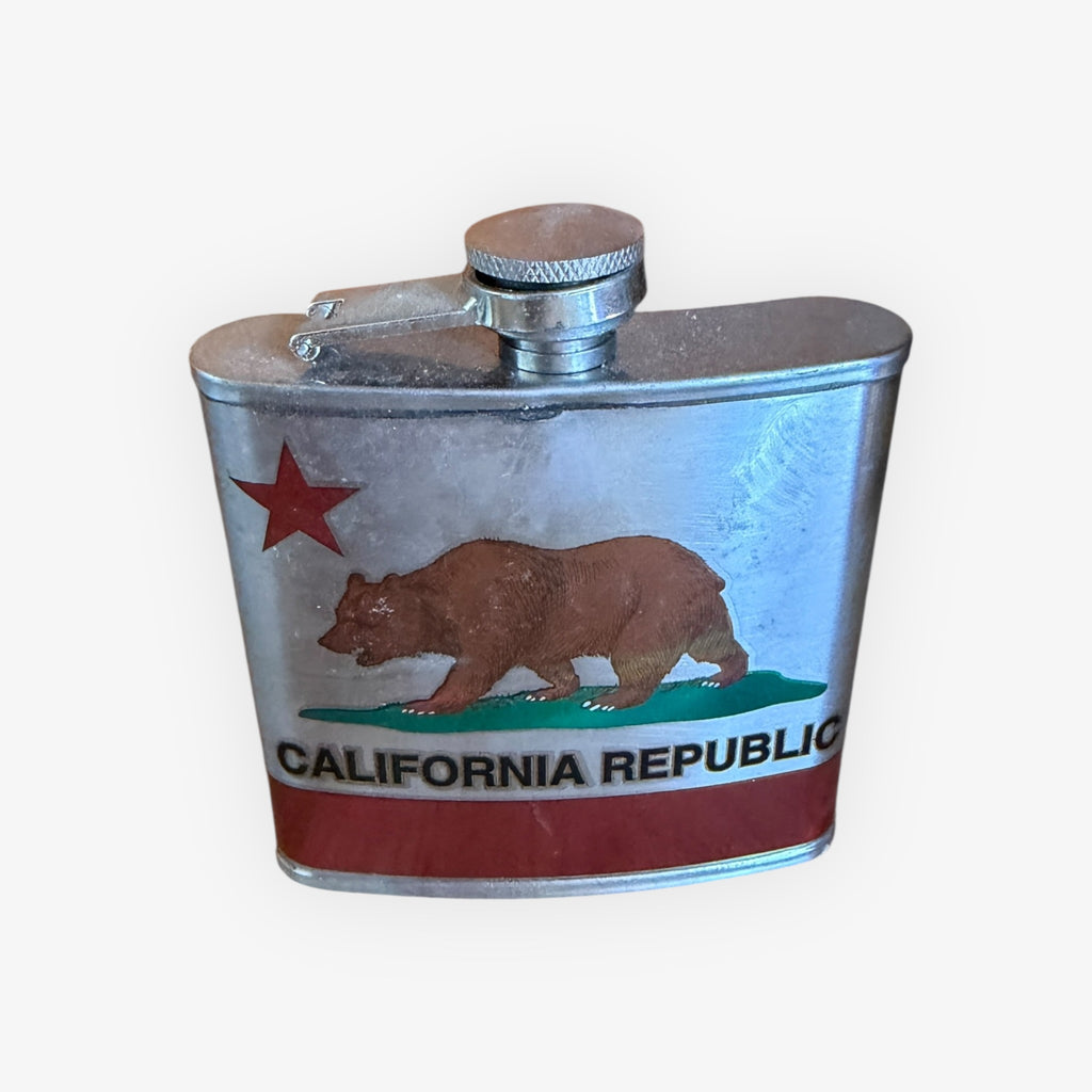 California Republic Stainless Steel Flask 6oz