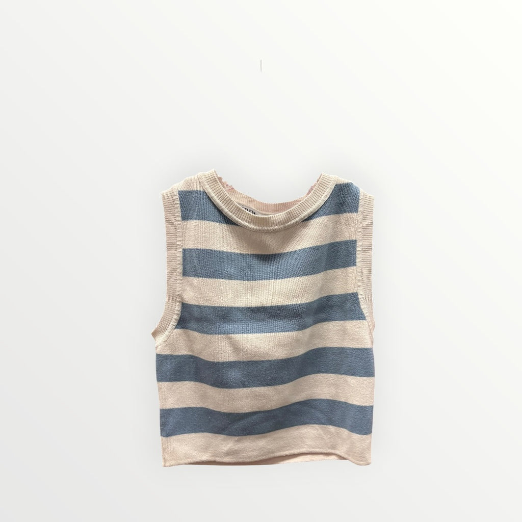 Zara Striped Knit Top Size: S