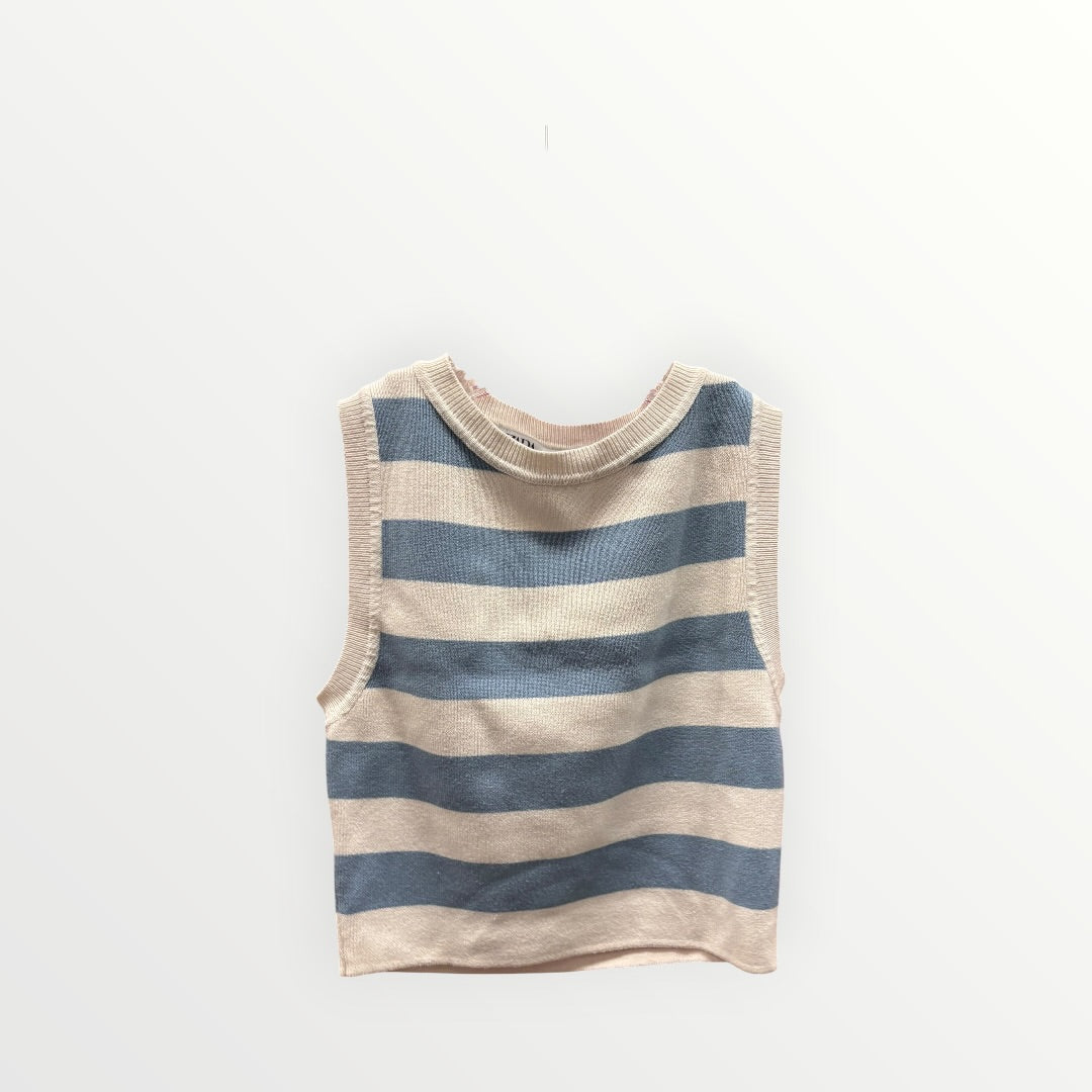 Zara Striped Knit Top Size: S
