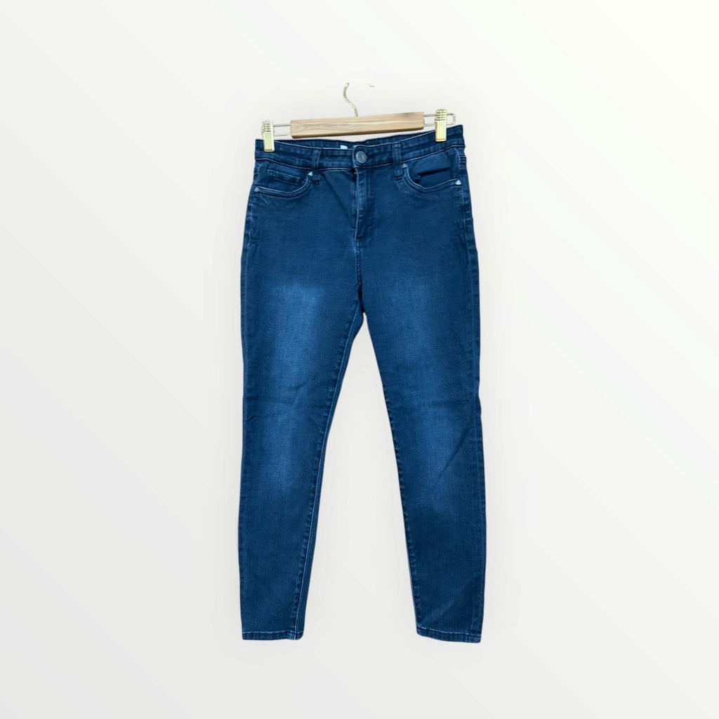 Women's Kut From The Kloth Donna High Rise Ankle Skinny in Dark Wash Size: 6