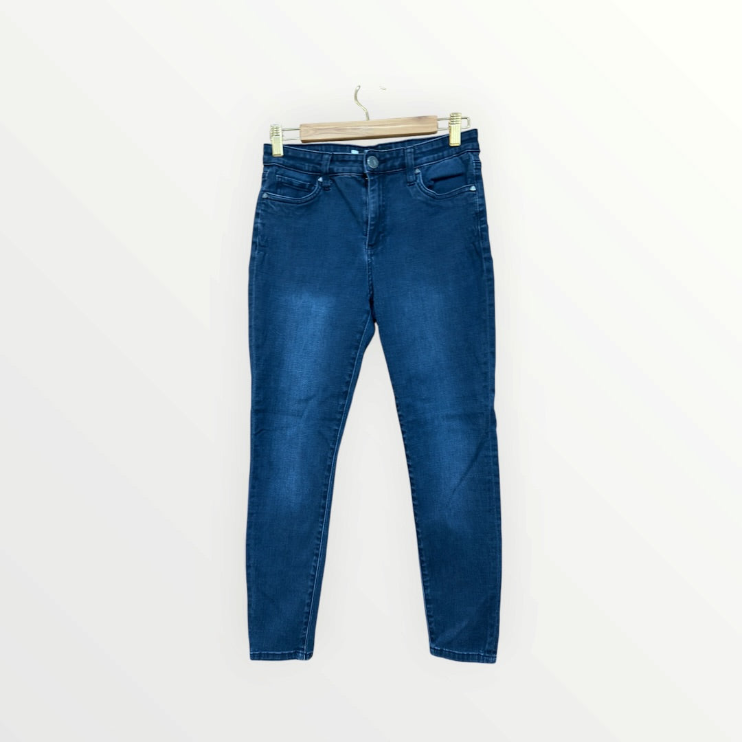 Women's Kut From The Kloth Donna High Rise Ankle Skinny in Dark Wash Size: 6
