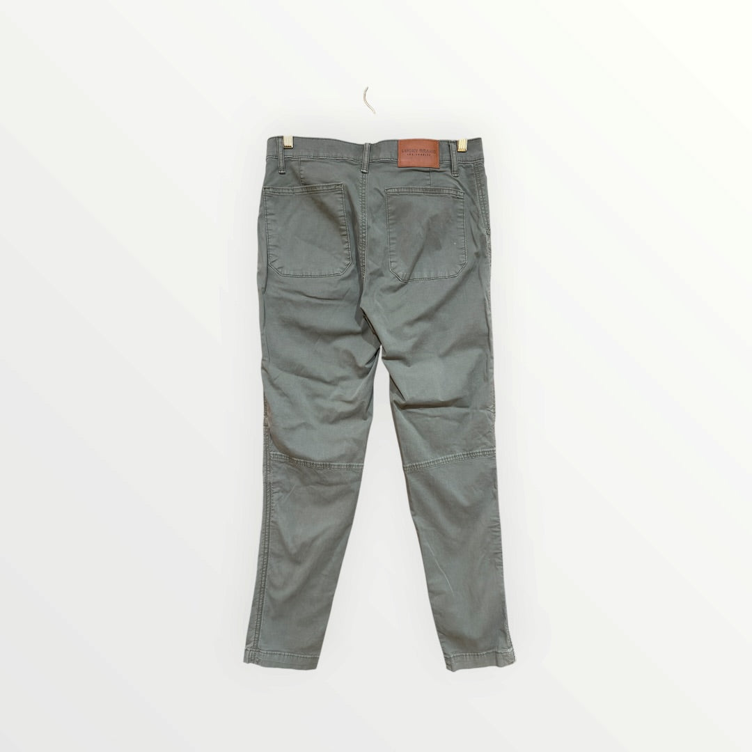 Lucky Brand Women's Utility Ankle Pants Sage Green Wash Size: 6/28