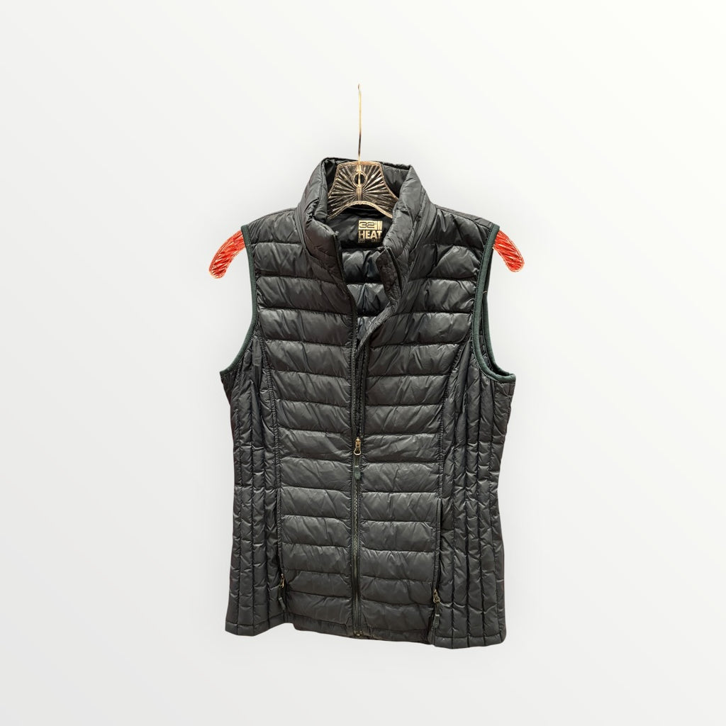 32 Degrees Women's Heat Quilted Vest Lightweight Size: XS