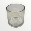 Clear Glass Vase 5" x 5"
