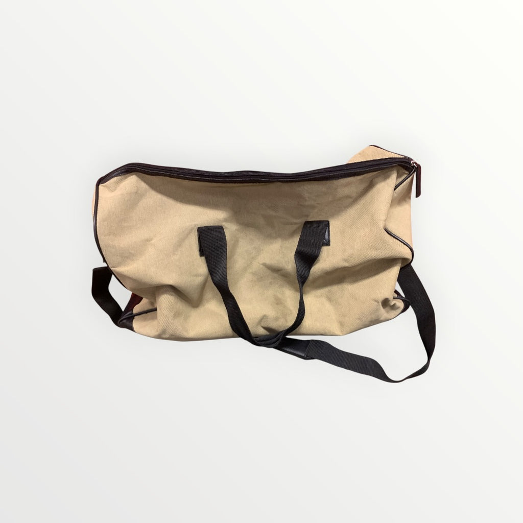 Calvin Klein Beige/Tan Travel Carry On Duffel Bag 20.5" x 15" - Donors and Volunteers Only