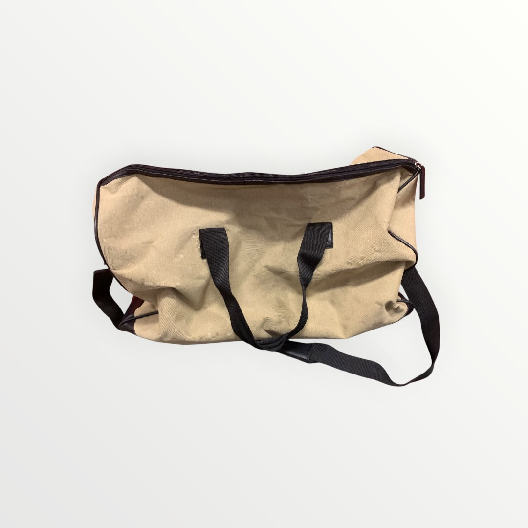 Calvin Klein Beige/Tan Travel Carry On Duffel Bag 20.5" x 15" - Donors and Volunteers Only