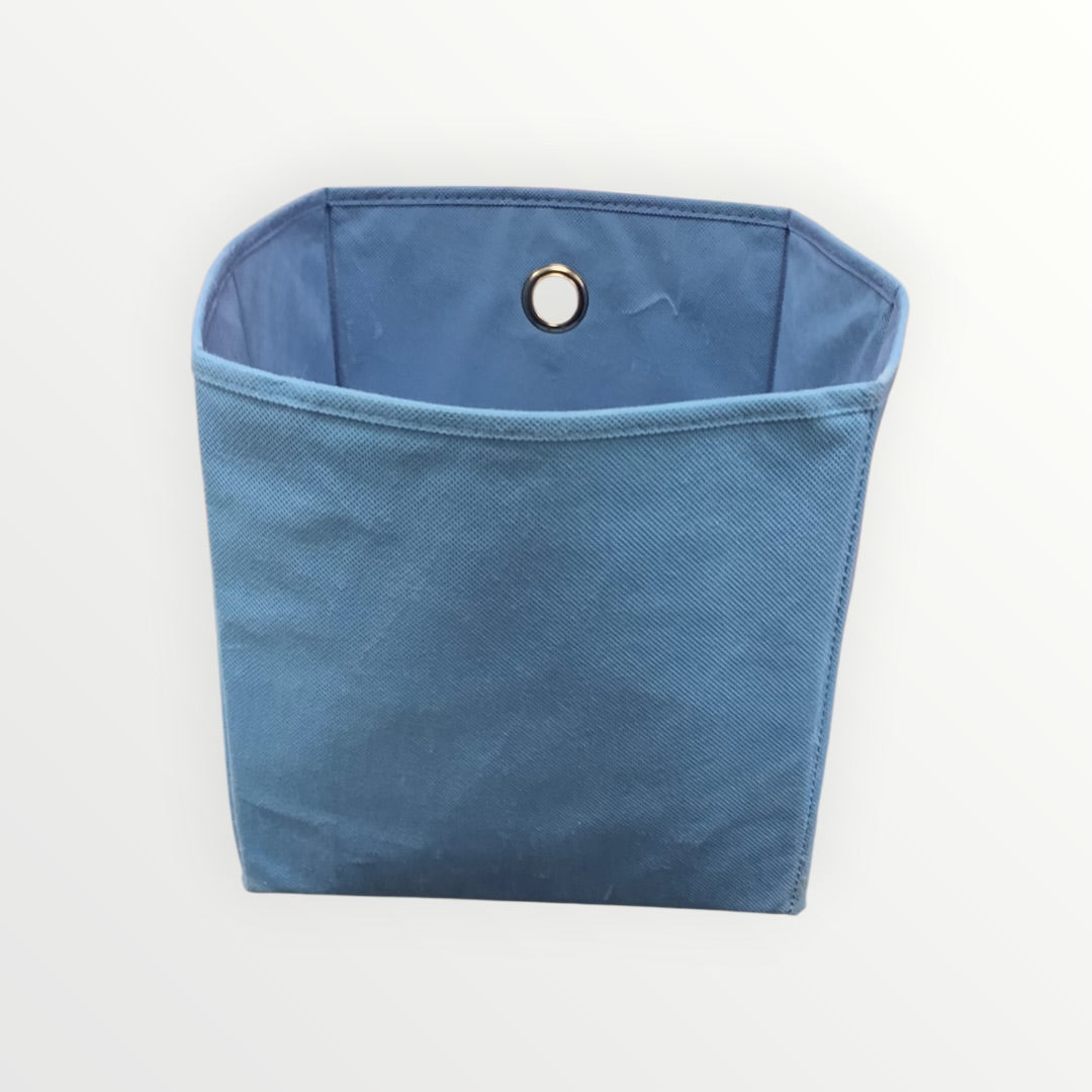 Blue Foldable Container Organizer - 10.5" x 10.5" x 11"