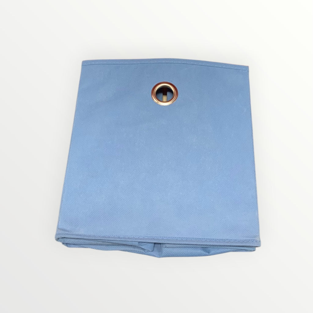 Blue Foldable Container Organizer - 10.5" x 10.5" x 11"