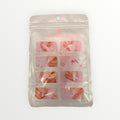 Assorted Floral Nail Sticker Designs Pink - Donors & Volunteers Only