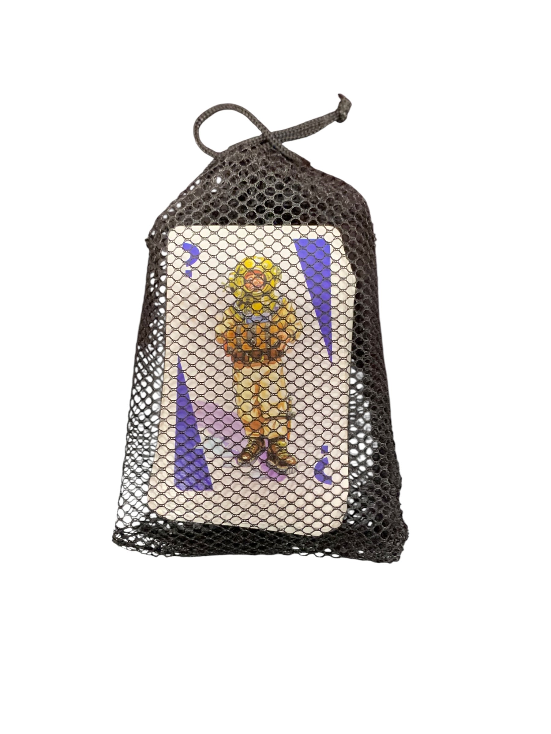 Skip Bo Card Game and Mesh Travel Carrying Bag
