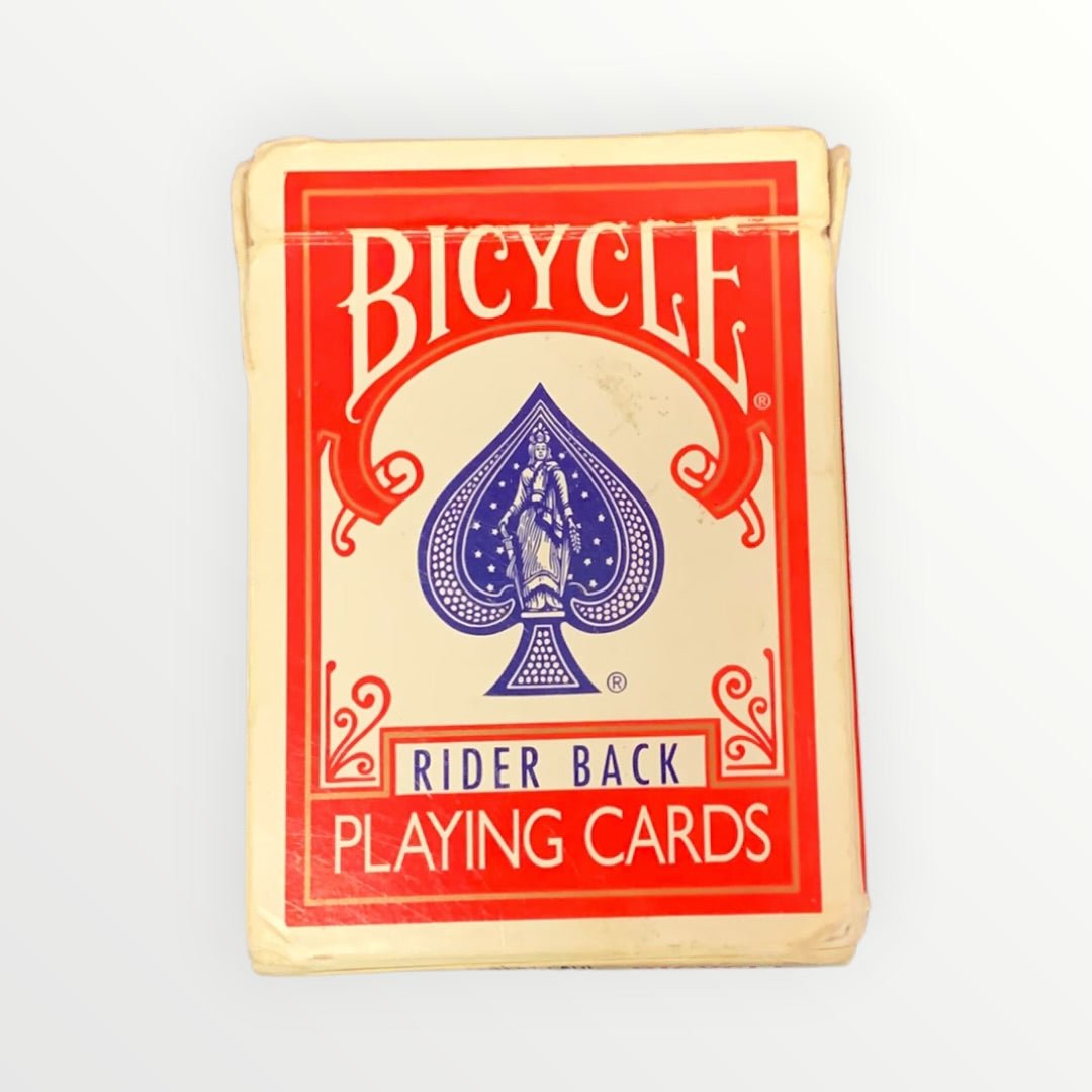 Bicycle Rider Back Red Playing Cards