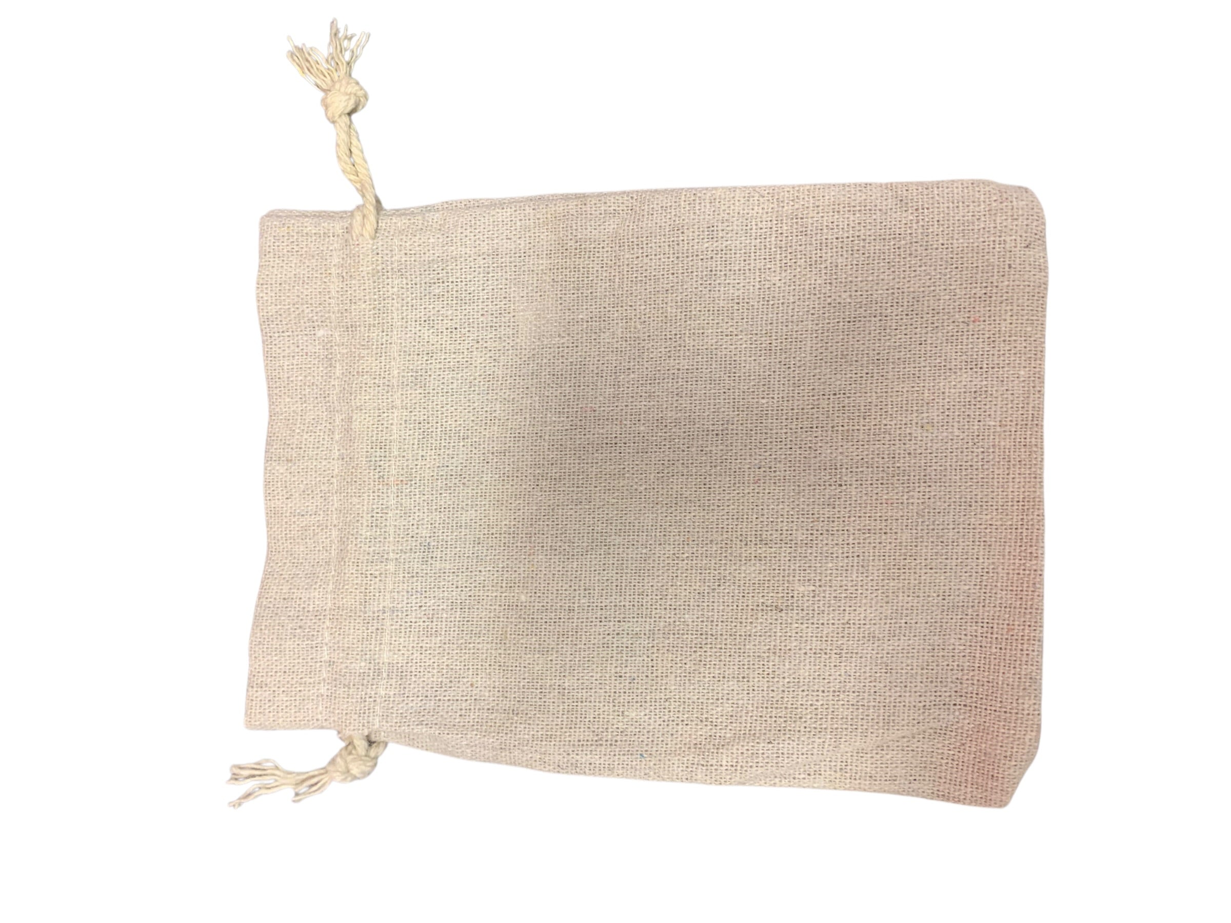 Small Beige "The Plaza" Travel Bag - 6.25" x 4.75"