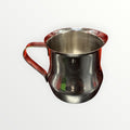 Bell-shaped Stainless Steel Milk Jar - 6"