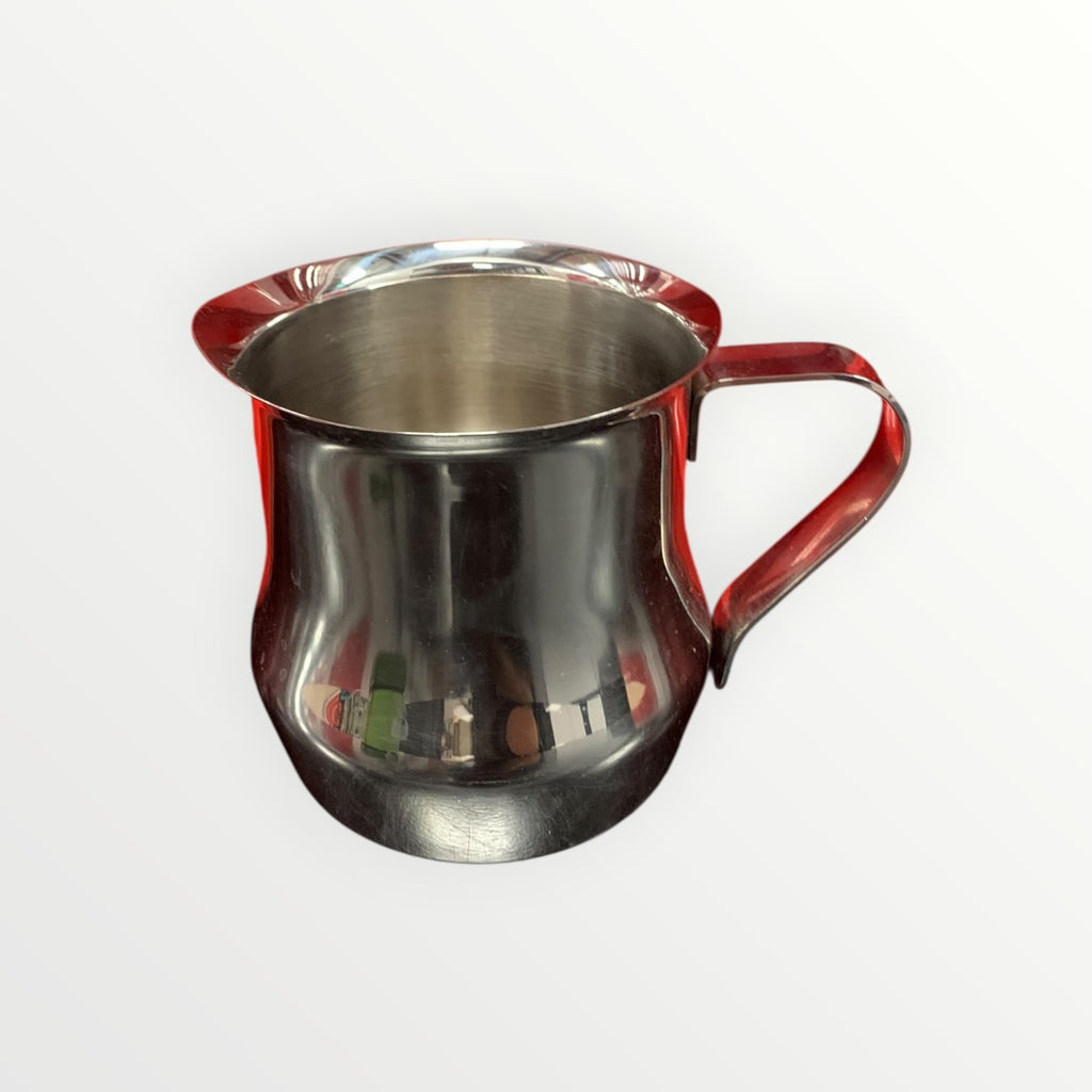 Bell-shaped Stainless Steel Milk Jar - 6"