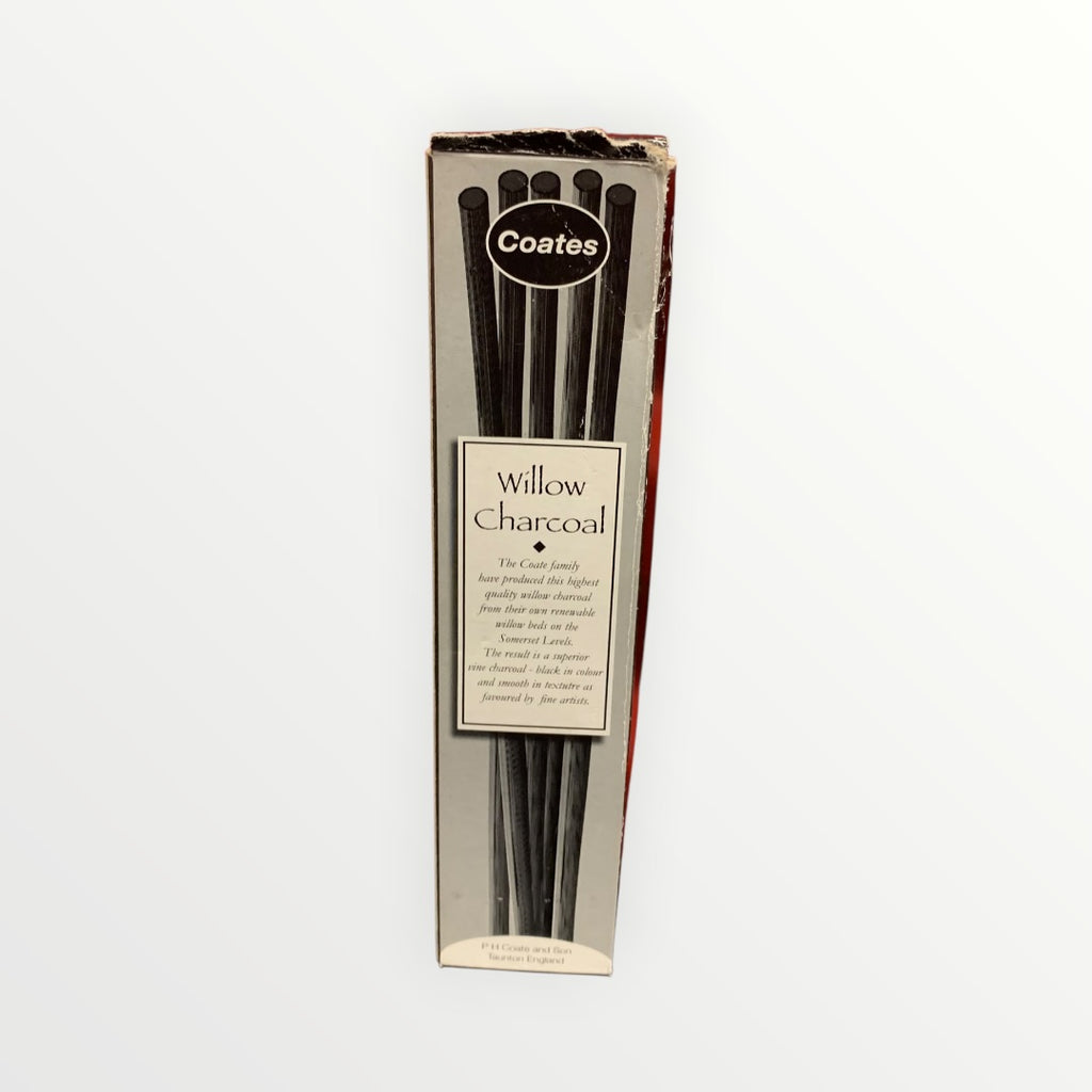 Coates Premium Artist's Willow Charcoal - Thin, Box of 25