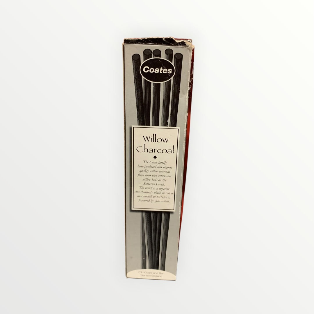 Coates Premium Artist's Willow Charcoal - Thin, Box of 25
