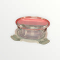 Round Leak Proof Tupperware Container - 2" x 4.5" x 4.5"