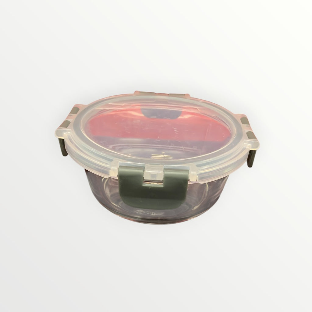 Round Leak Proof Tupperware Container - 2" x 4.5" x 4.5"