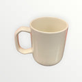 Unbranded White Ceramic Mug - 4"