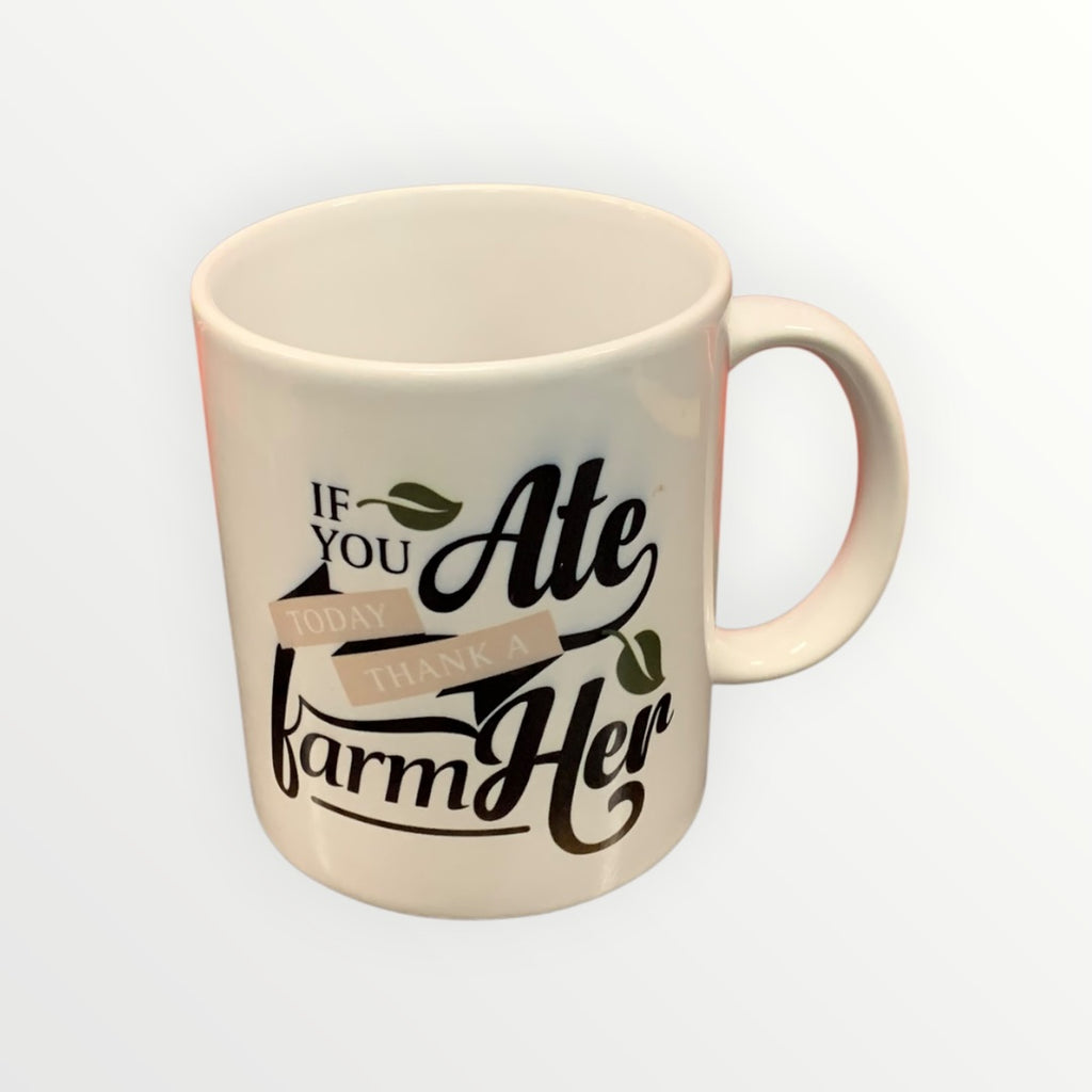 Helen's Daughter Mug with Saying Graphic - 3.75"
