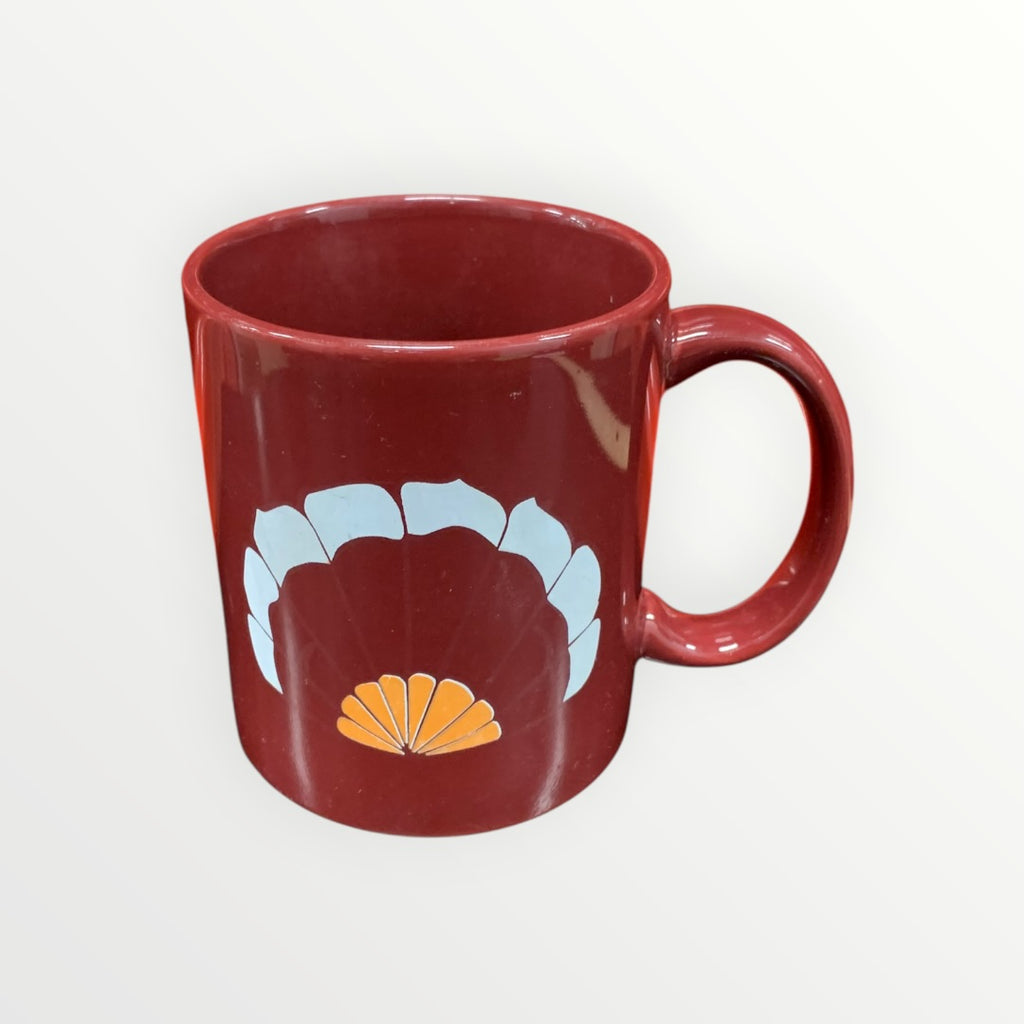 Virginia Tech Hokie Face and Tailfeathers Mug - 3.75"