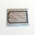 Wood-Mounted Rubber Stamp Classic Shipping Tag Design 2.5" x 2"