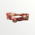 Red and Gold Elastic Twist Headband