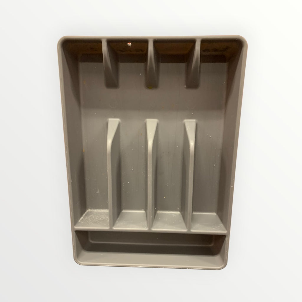 Room Essentials Plastic Organizer, Gray - 12.5" x 9.5" x 2"