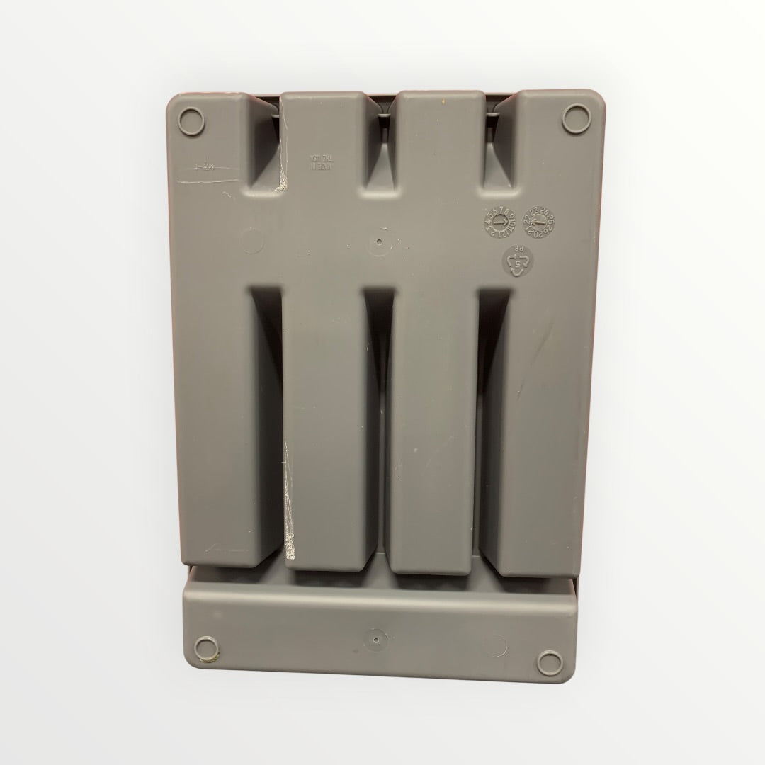 Room Essentials Plastic Organizer, Gray - 12.5" x 9.5" x 2"